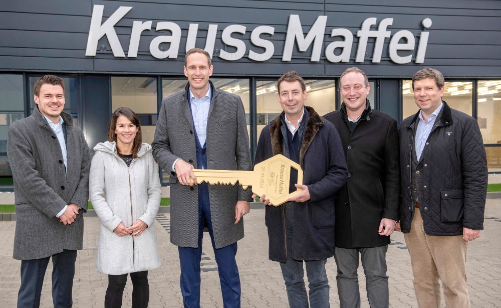 KraussMaffei inaugurează noua fabrică și sediu central din Parsdorf, Germania