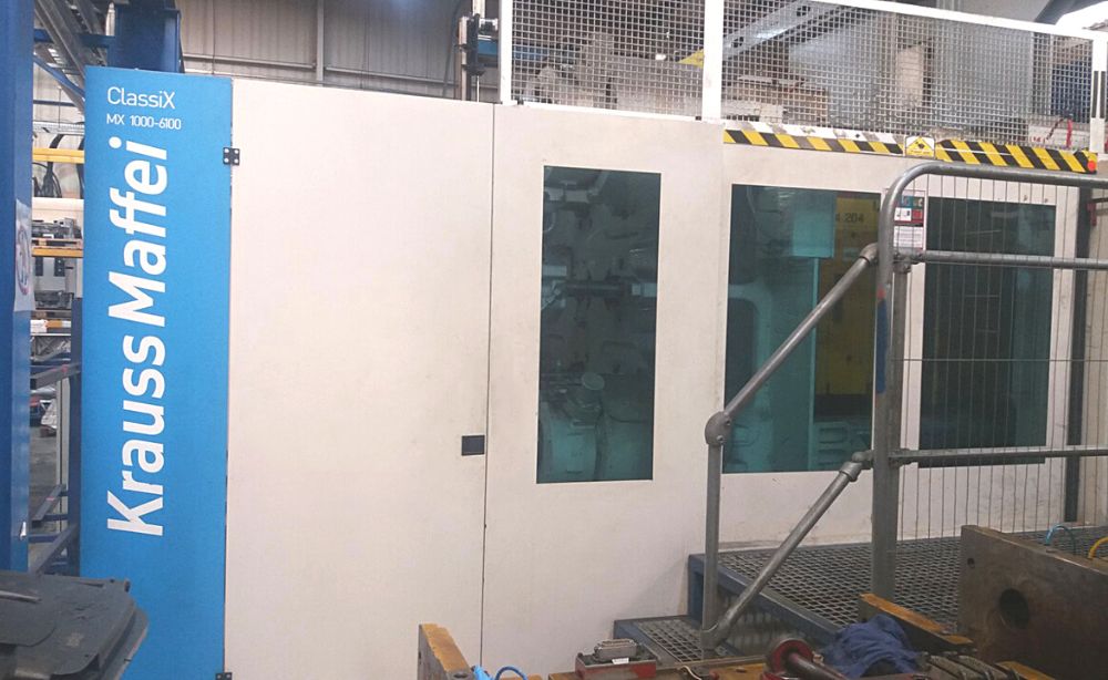 Proiect de relocare internațională echipament de injecție KraussMaffei