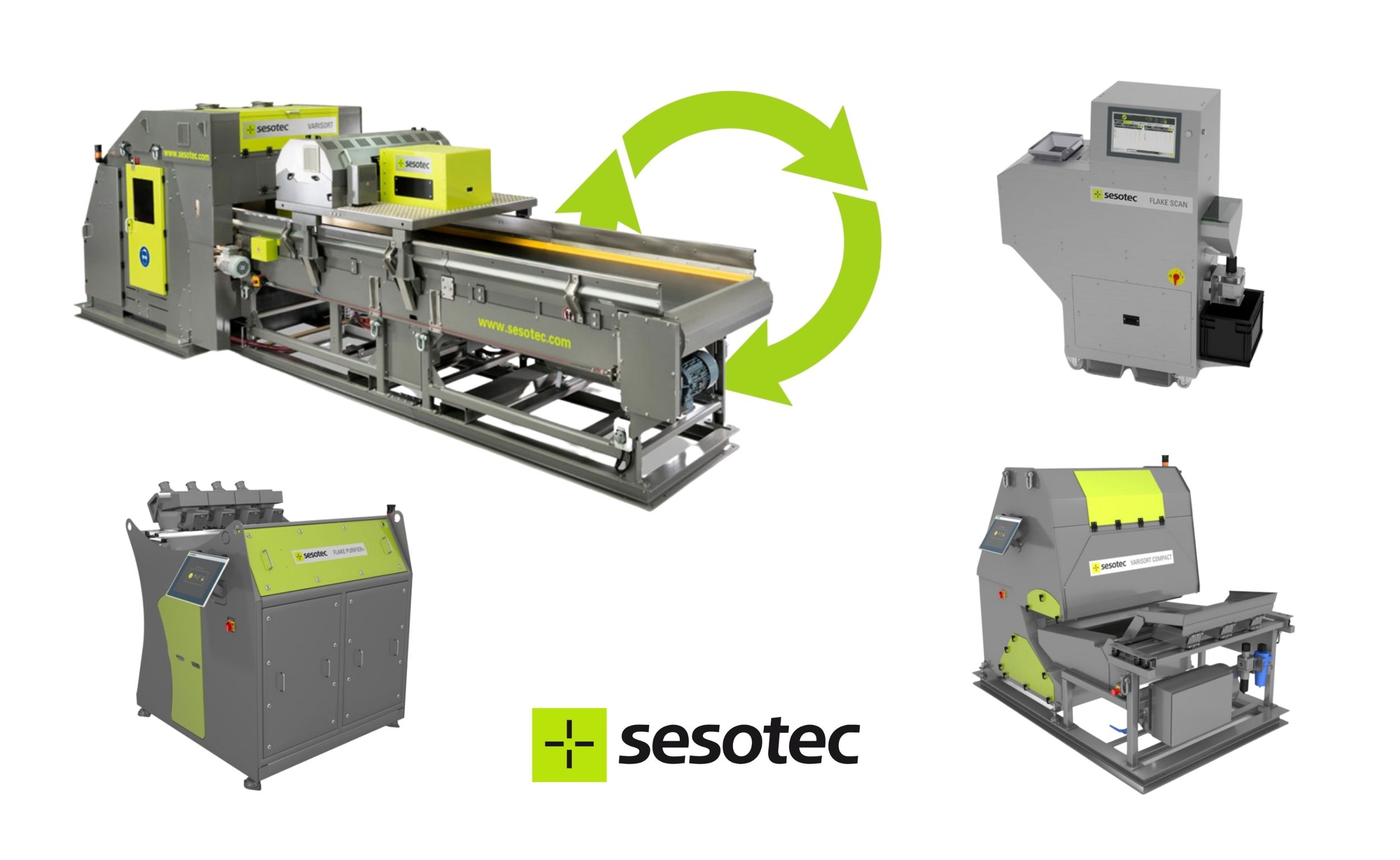 Reciclarea de înaltă calitate a plasticului cu ajutorul tehnologiilor moderne de sortare SESOTEC